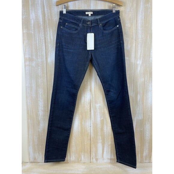 Eileen Fisher The Skinny Blue Denim Jeans Stretch Size 10 *NWT - Picture 1 of 9